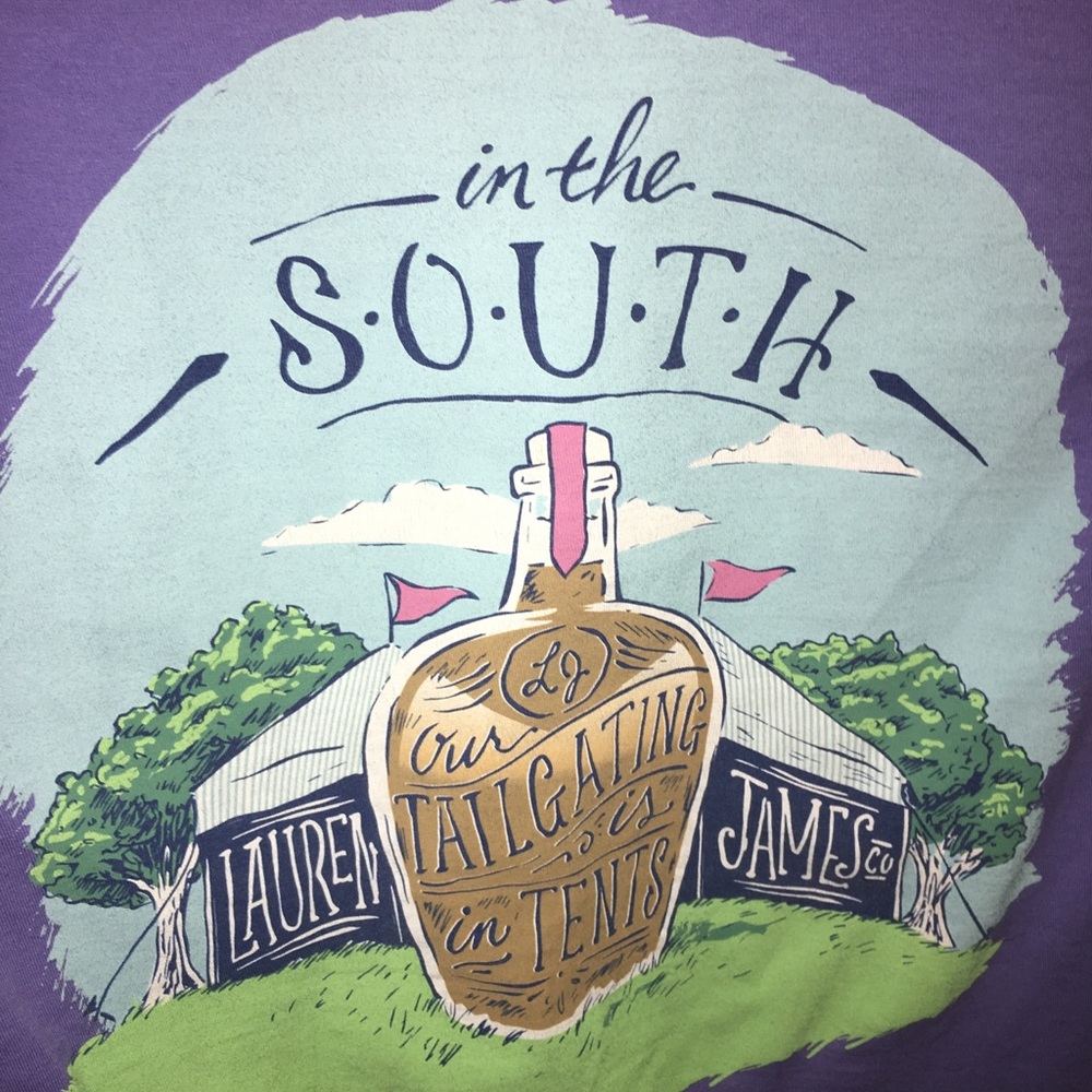 lauren james long sleeve pocket tee